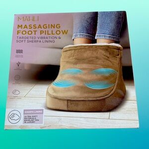 Messaging Foot Pillow